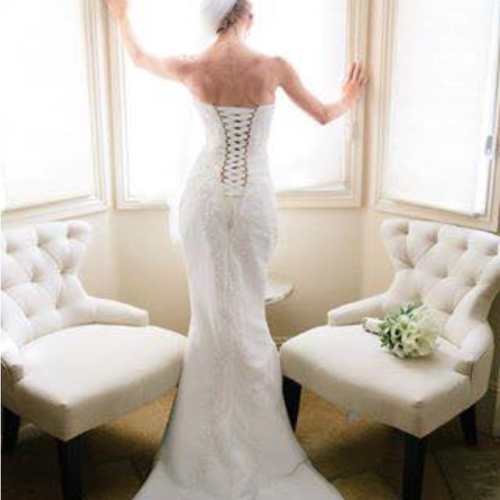 Wedding Dress & Veil Size 0